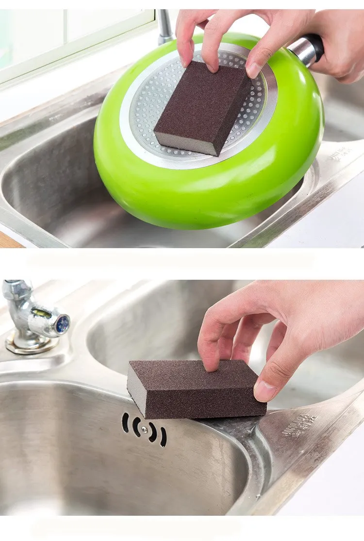 Новинка губка для мытья кухни инструмент очистки горячий | Дом и сад