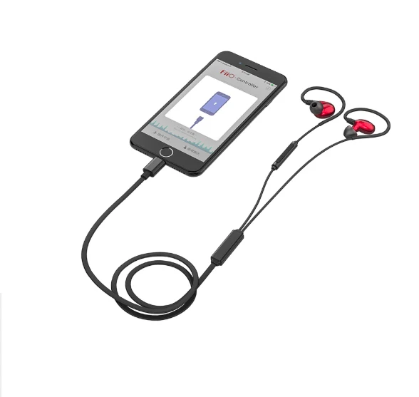 Кабель для наушников FiiO iRC-MMCX Lightning с микрофоном iPhone se/5s/6/7/8/x | Электроника