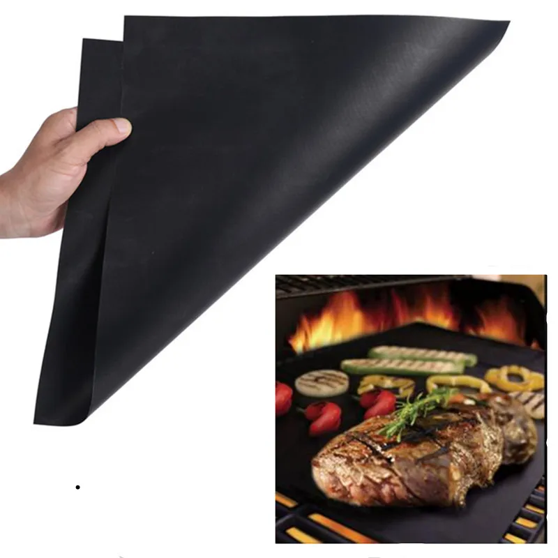 Коврик для гриля и барбекю 2 шт./компл. антипригарный коврик выпечки многоразовые