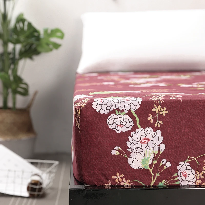 Горячая продажа напечатанный простынь с все вокруг эластичной лентой Прочный