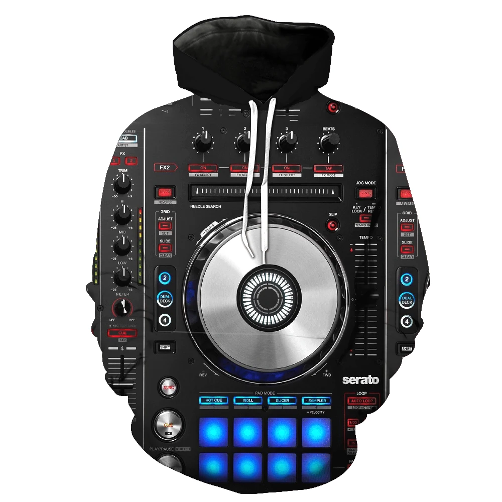 2018 Новая мода Толстовка для мужчин/для женщин 3d толстовки принт CD ТВ комплект