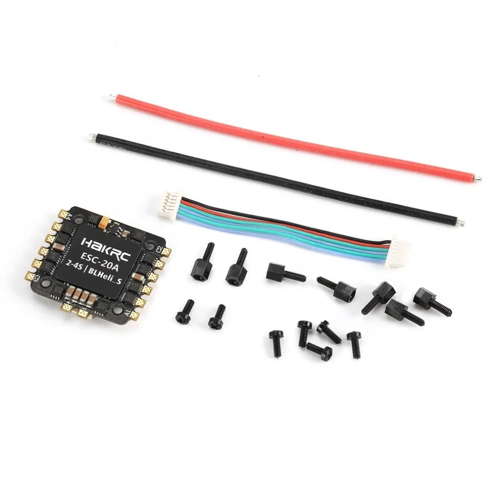 20A 4 в 1 2-4S BLHeli_S/Dshot 600 Oneshot ESC электронный регулятор скорости для RC гоночный Дрон Квадрокоптер аксессуары ht