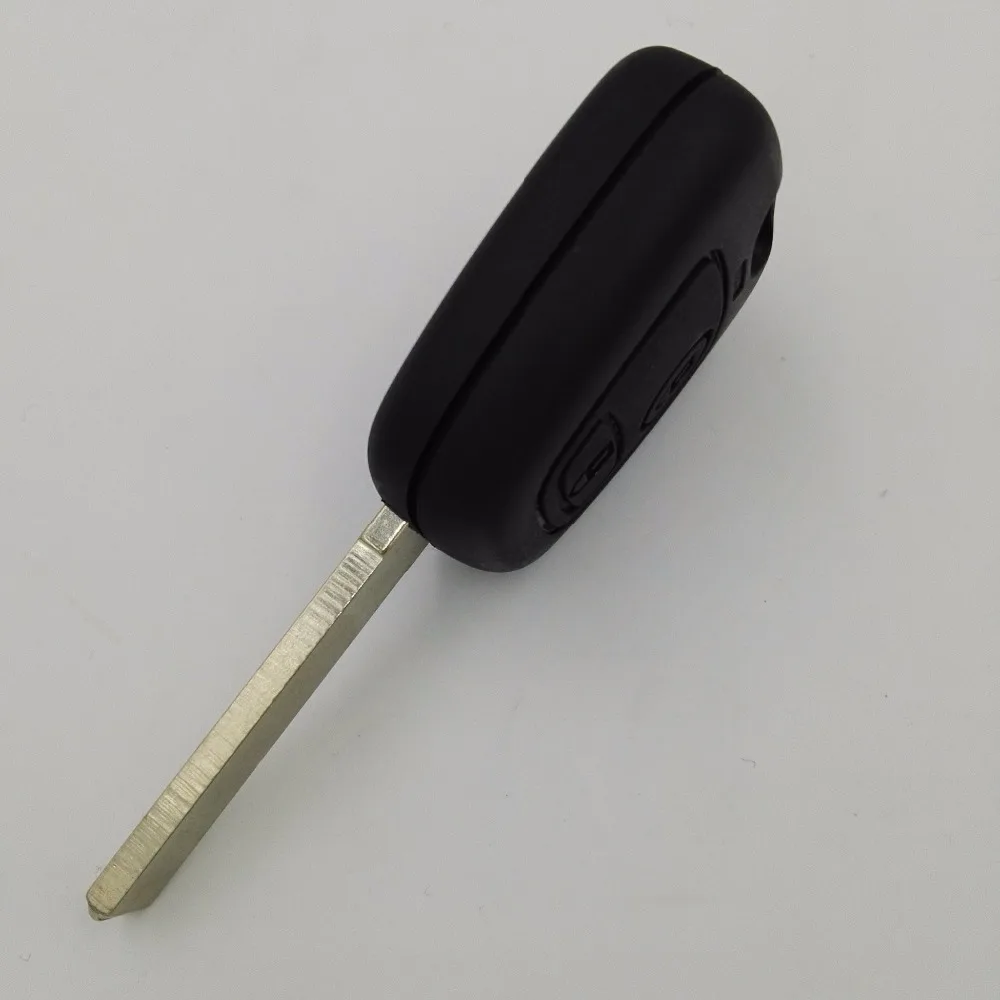 Запасной ключ с 2 кнопками без паза для Citroen C1 C2 C3 Pluriel C4 C5 C8 Xsara Picasso пульт
