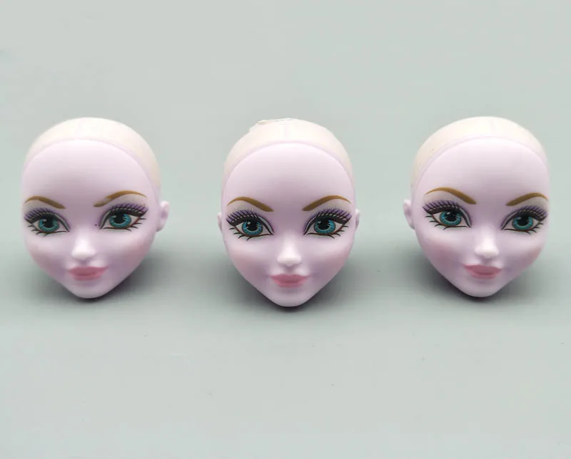 1:6 мягкая лысина для макияжа голова куклы монстра отработки нанесения Голова