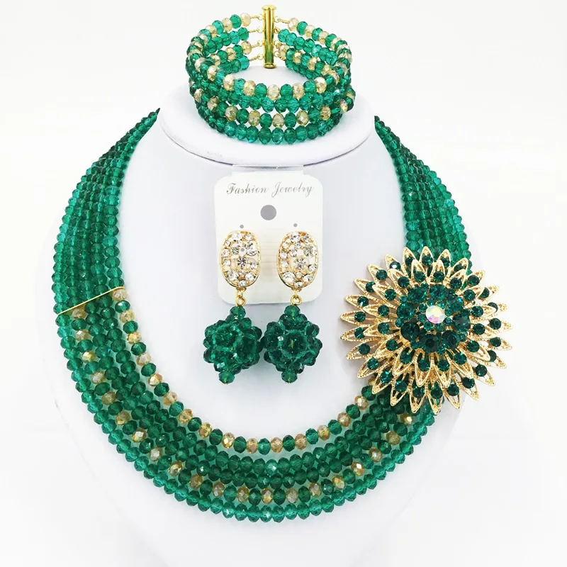 Оптовая продажа ювелирных изделий армейского зеленого золота AB Классические