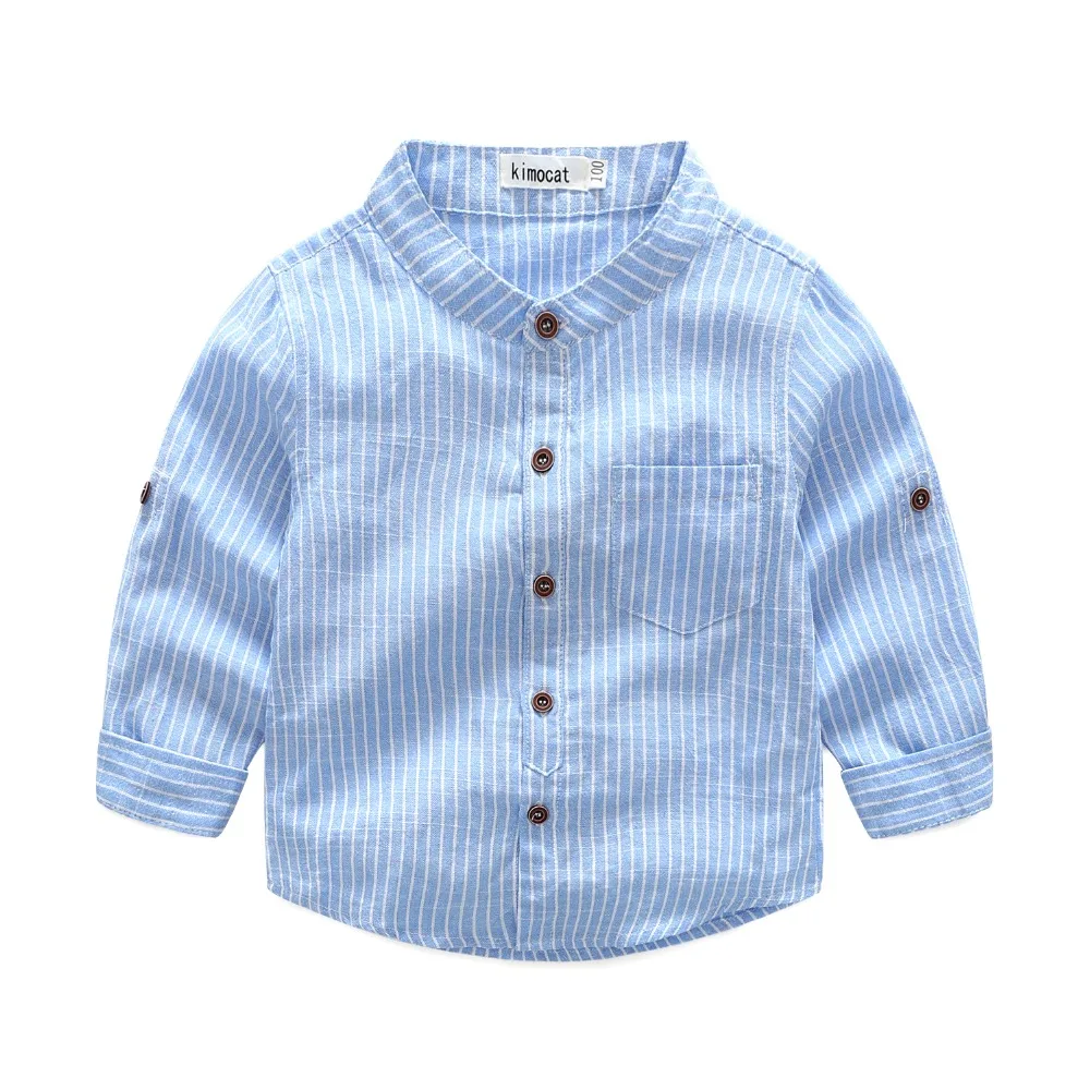 Новая рубашка для мальчиков модная в полоску мальчиков|shirt cap|shirt studsshirt mens |