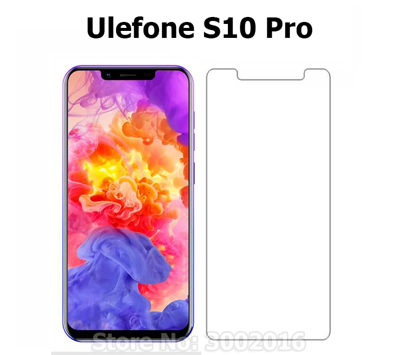 Закаленное стекло для Ulefone S10 Pro защита экрана Защитная пленка передний чехол +