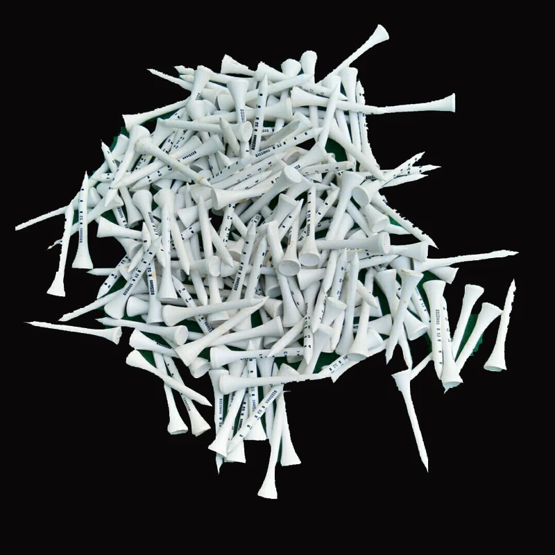 Лидер продаж 80 шт. Профессиональный Ти для гольфа Системы 54 мм белый полосатый