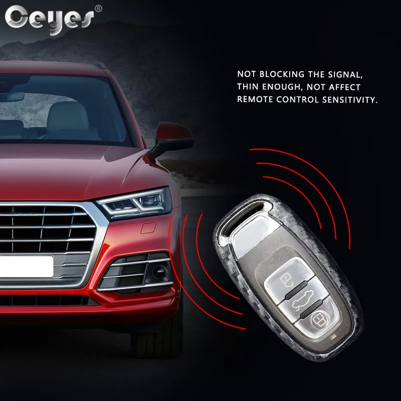 Защитный чехол Ceyes для автомобильного ключа стайлинга автомобиля Audi A6L A5 A6 2016 Q5