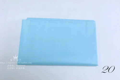 color 20 160 см x 50 см хлопок, одноцветная хлопковая ткань, детское постельное белье в стиле пэчворк, ткань tecido, лоскутное шитье, материал для рукоделия, швейная ткань - Цвет: color 20