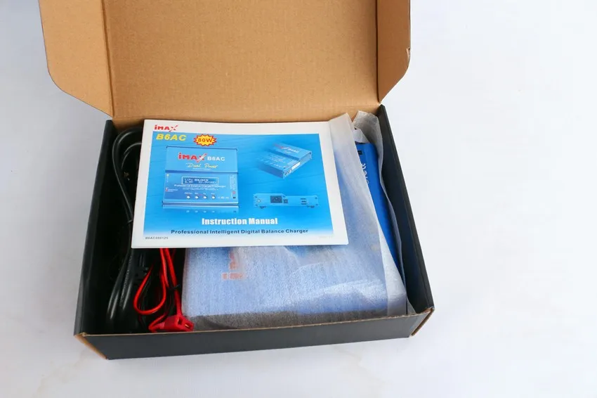 80 Вт IMAX B6AC RC Баланс Lipo зарядное устройство B6 AC Nimh Nicd литиевая батарея+ EU/US/UK/AU разъем питания провод