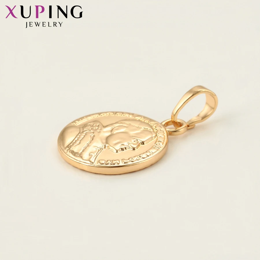 Темпераментная подвеска Xuping простое круглое ювелирное изделие для нейтральных