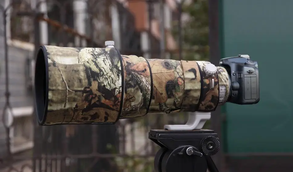 Линзы rolanpro камуфляжное пальто дождевик для Canon EF 300 мм f/2 8 L USM защитный рукав чехол