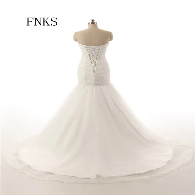 Белые торжественные платья 2017 с плеча Милая Vestido De Noiva Узелок курткой халат mariée