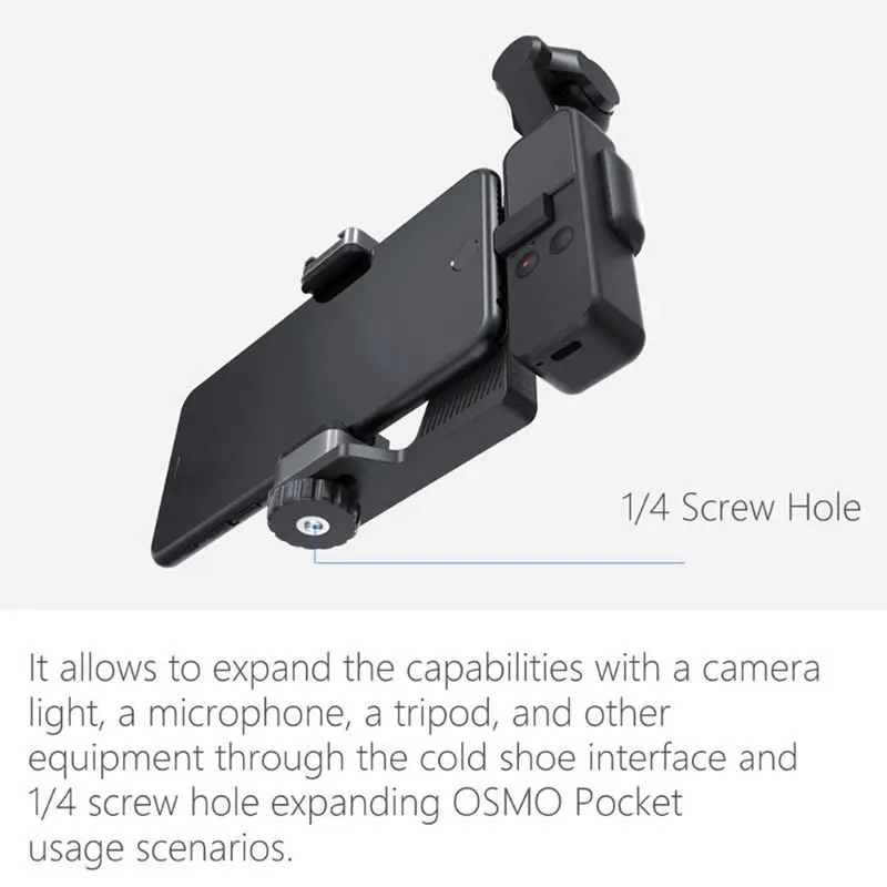 Ulanzi Dji Osmo карманные аксессуары ручной держатель для камеры телефона кронштейн