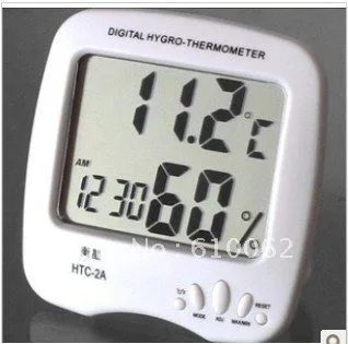 

Digital LCD Hygro & thermometer, Thermometer Humidity Meter Thermometer Clock Hygrometer , Free Shipping