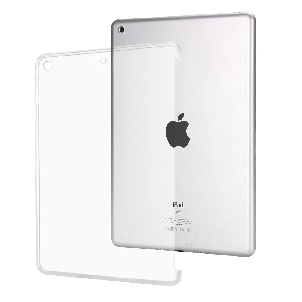 Redlai для нового iPad 9 7 дюйма 2018 A1893 прозрачный мягкий чехол из ТПУ дюймов 2017 выпуска