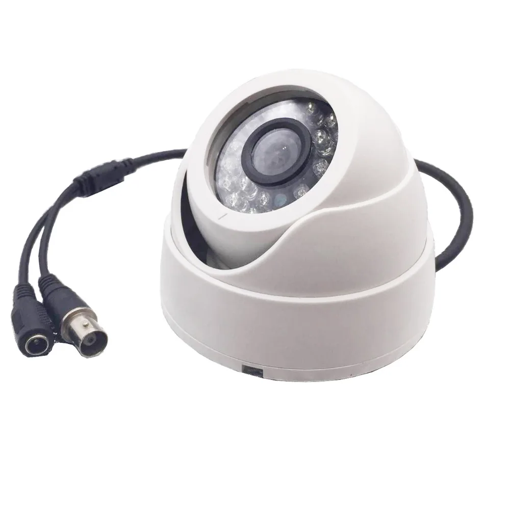 Крытый CMOS 1200TLV PAL NTSC безопасности Камера 2 8 мм белая купольная камера
