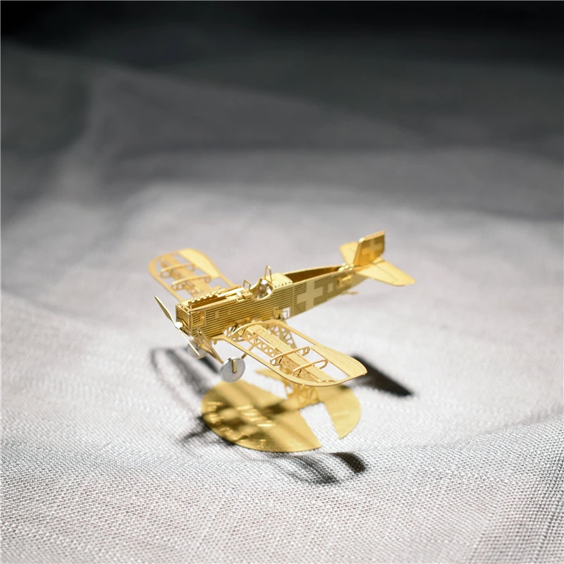 Масштаб Junkers 1/160 сделай сам металлическая 3d головоломка собранная модель