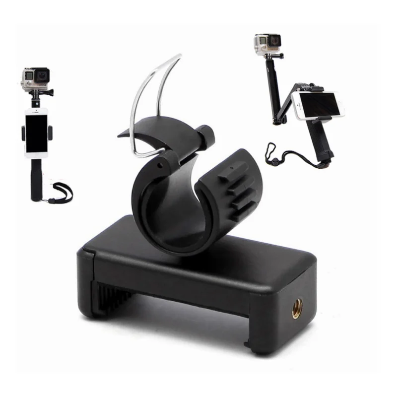 Монопод для мобильного телефона монопод Gopro Hero 5/4/3 + аксессуары экшн камеры Xiaomi Yi