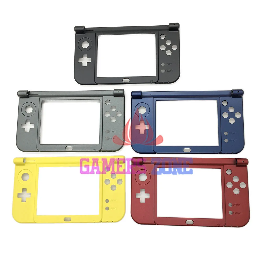 Новинка 2015 Verison для Nintendo 3DS XL запасные петли черная Нижняя средняя оболочка/чехол