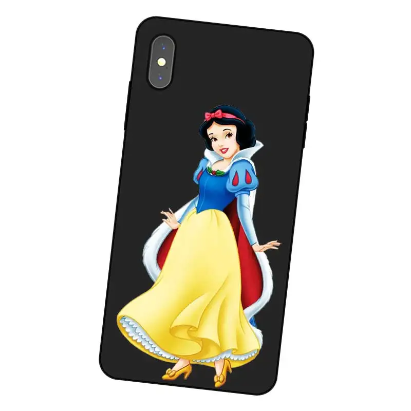 N399 Snow White Black Silicone Case Cover For Apple iPhone 11 Pro XR XS Max X 8 7 6 6S Plus 5 5S SE |