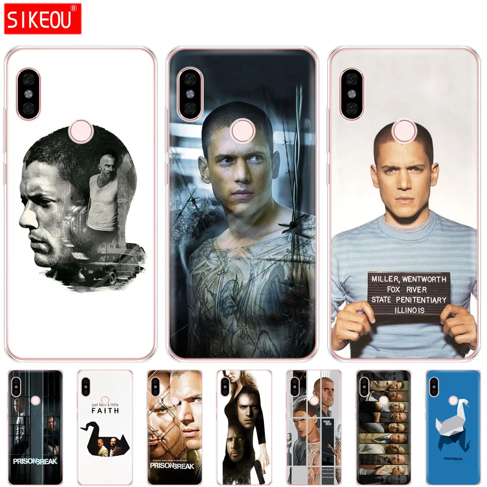 Чехол для redmi 6a 6 pro чехол xiaomi note 7 go mi 9 SE Prison Break|Бамперы| |