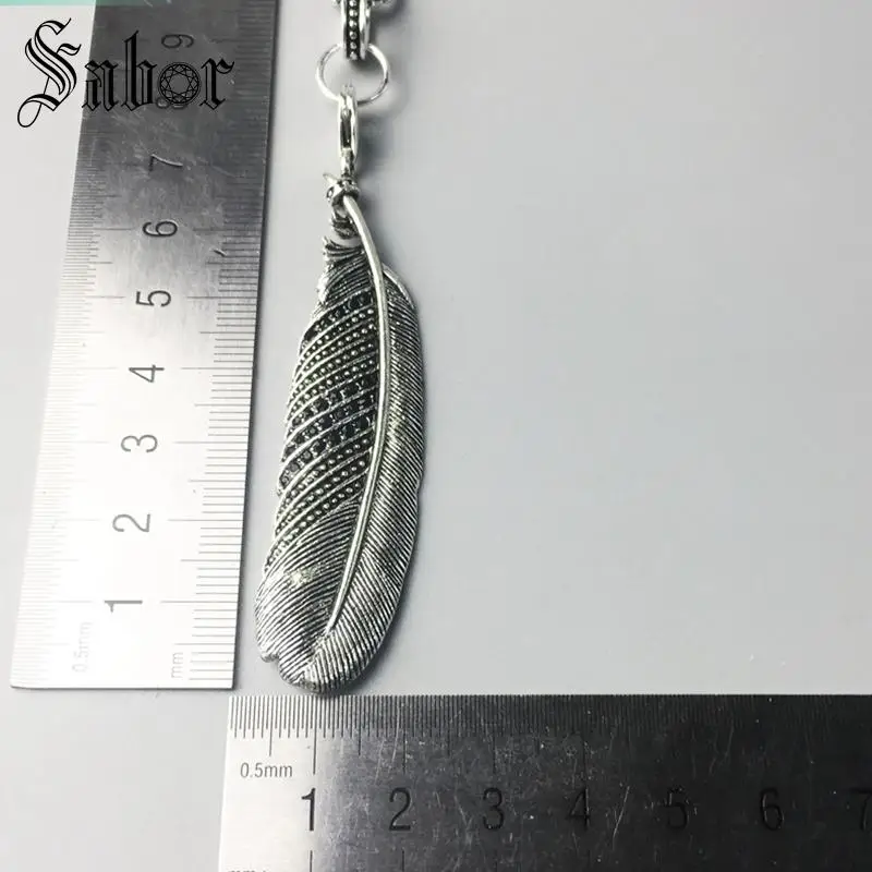 Ожерелье с перьями в подарок для женщин и мужчин модные ювелирные украшения