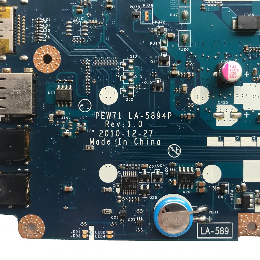 KEFU LA 5891P 5893P 5894P материнская плата для Acer Aspire 5742G 5740 5741 GT520M тест работа 100%