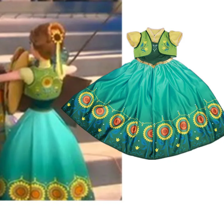 Платье принцессы Золушки для девочек одежда детей вечерние платья свадьбы |