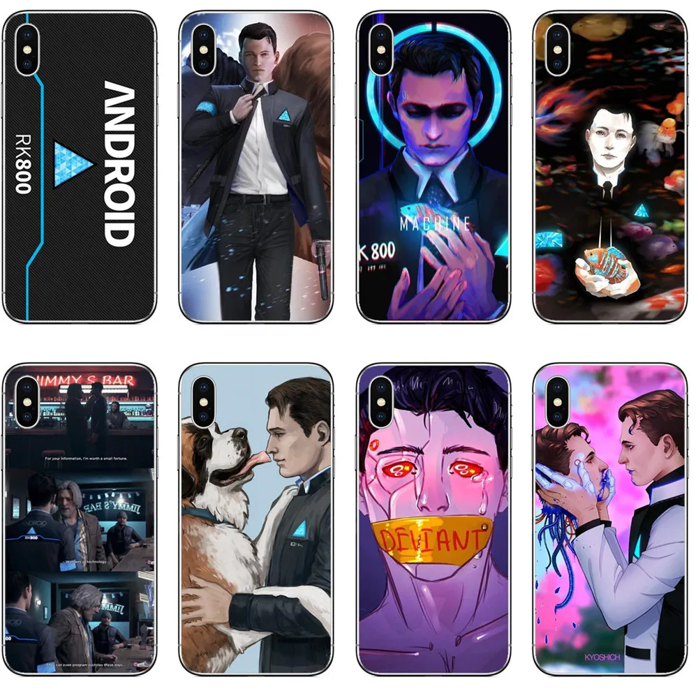 Чехол для телефона RK800 iphone X 10 Detroit Been Human твердый ПК чехол 6 6S Plus 5S SE 7 7Plus 8 8Plus |