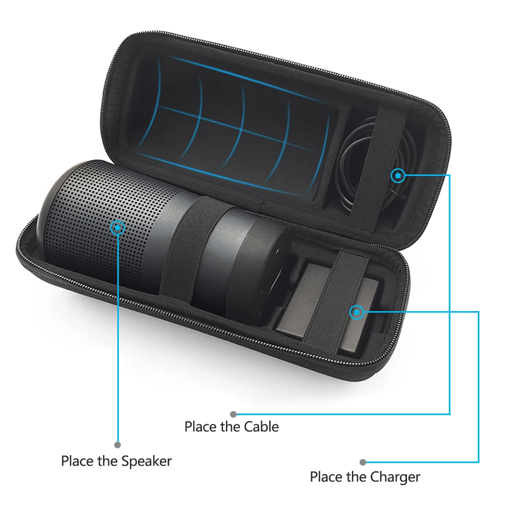 Новый чехол из ПУ для Bose Soundlink вращающийся ЭВА защитный динамика дополнительной