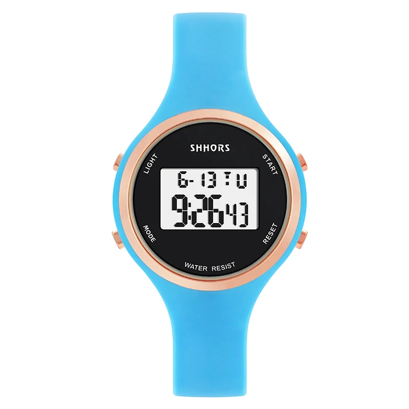 Relogio feminino 2019 новые relojes детские часы модные дети милый резиновый кожаный