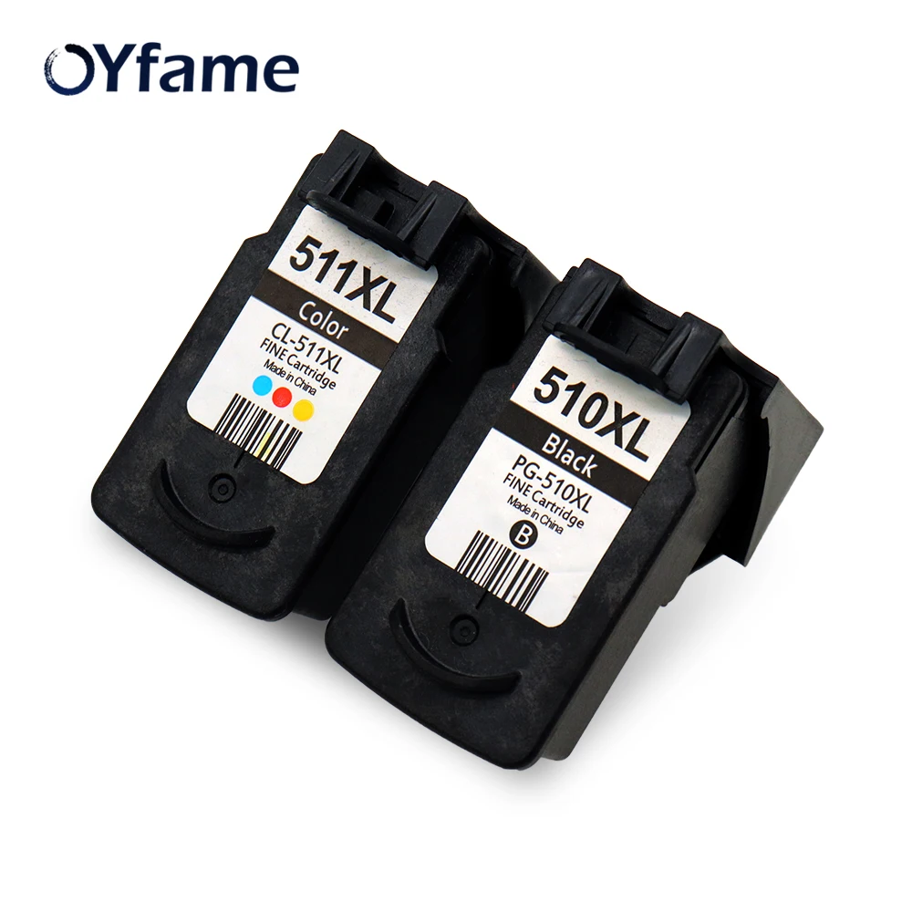 OYfame 510 511 совместимые картриджи планшетов для Canon Pixma IP2700 MP240 MP250 MP260 MP280 MP495 MP490 MP480 MX320