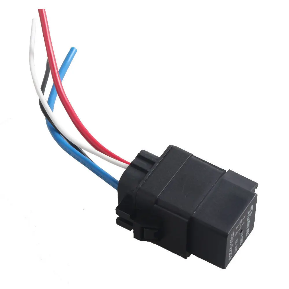 EE Поддержка автомобиля грузовик 12V 40A SPST релейный разъем 4 pin провода