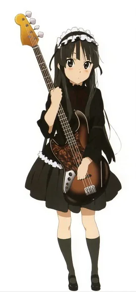 

K-ON Anime Mio 79*29CM Wall Scroll Poster #28583