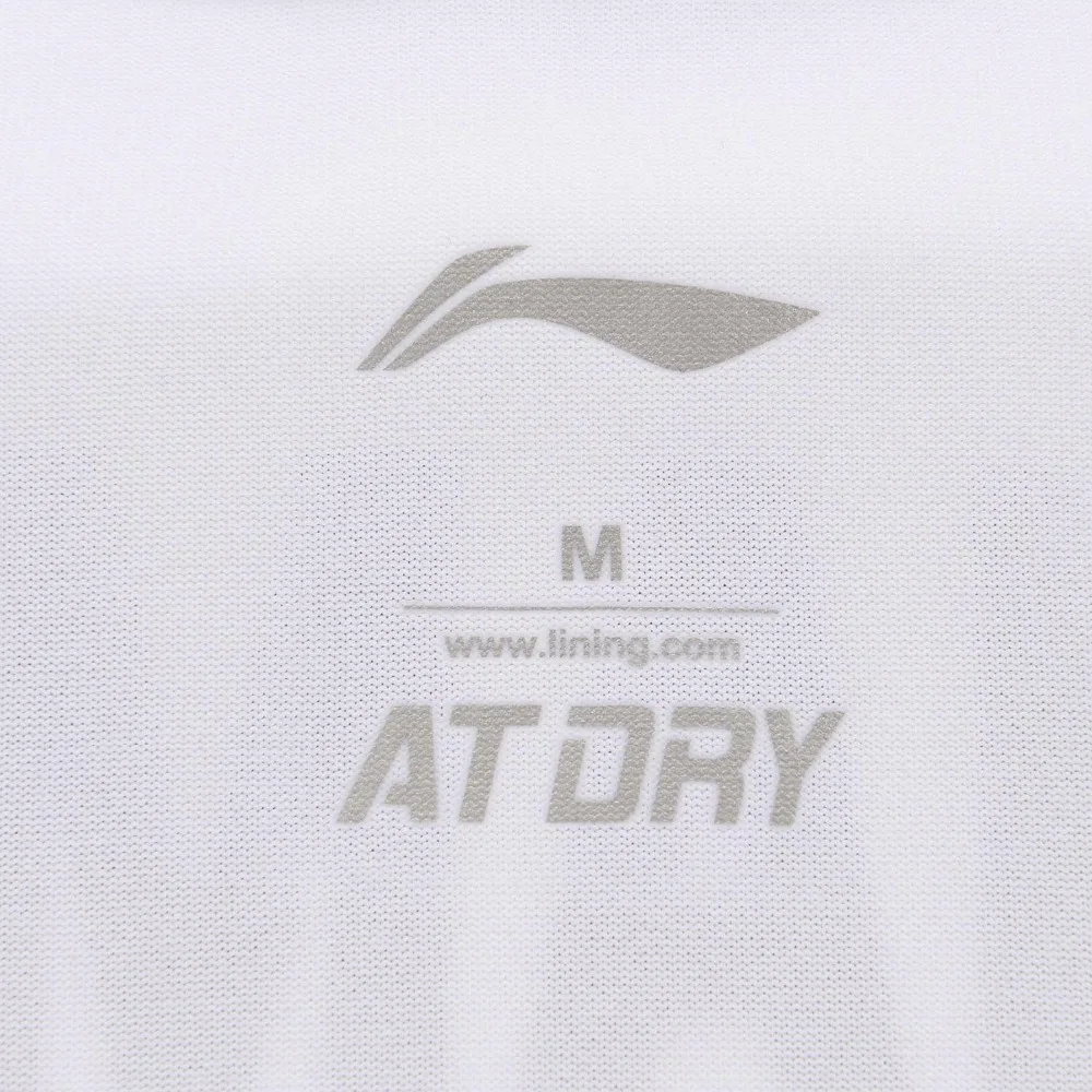 Женская футболка для тренировок Li Ning дышащая Спортивная Футболка с принтом li ning