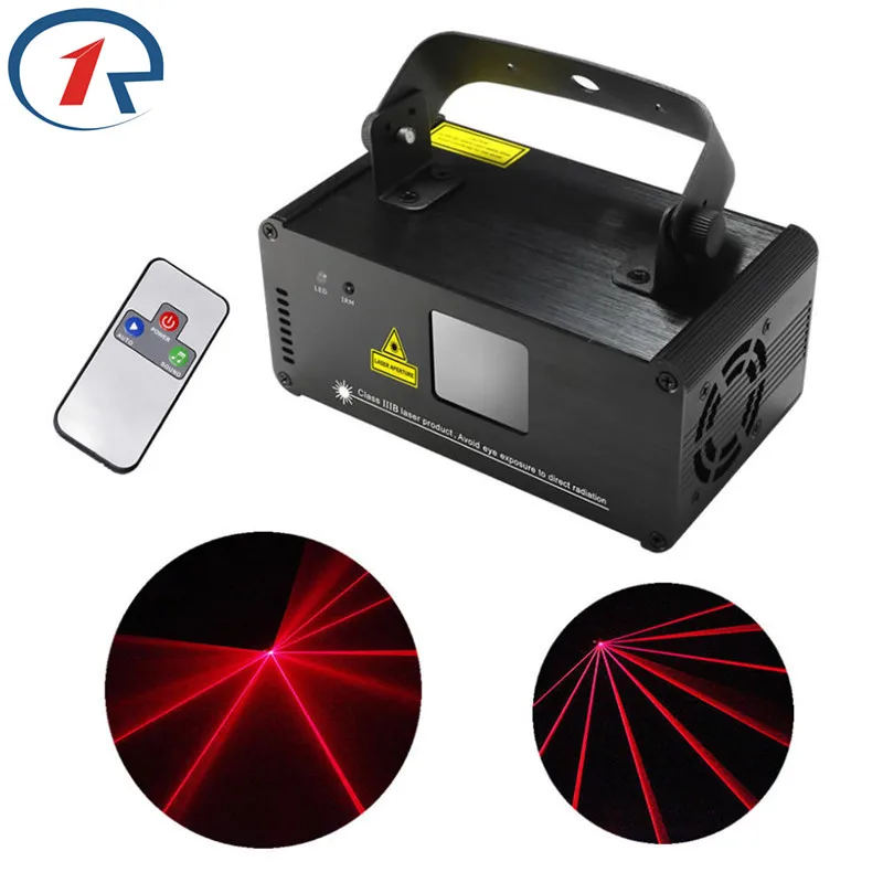 

ZjRight Laser Projector Disco light IR Remote 100mw RED Stage Light Effect DMX 512 Scanner Stage Light Party Bar KTV Xmas Lights