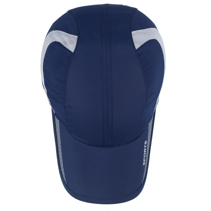 Кепка бейсболка быстросохнущая из дышащего хлопка для мужчин и женщин|breathable