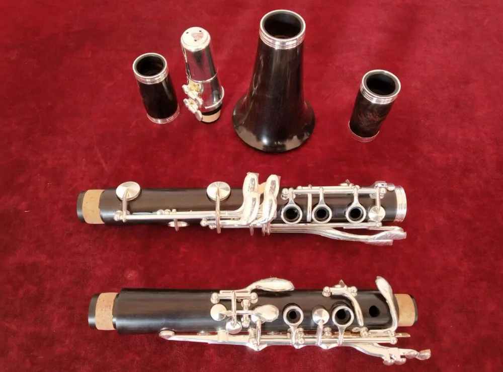 Professional Bb Key Clarinet Hard Ebony Good Material Good Sound