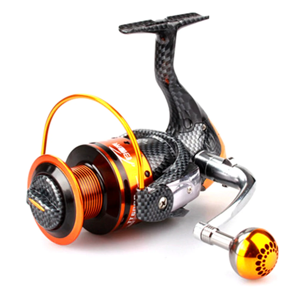 Новинка высококачественные металлические Рыболовные катушки под змеиную кожу