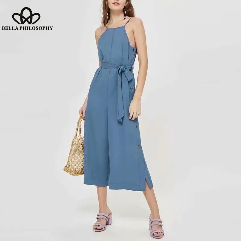 Heydress 2019 сексуальный комбинезон на бретельках винтажные женские свободные