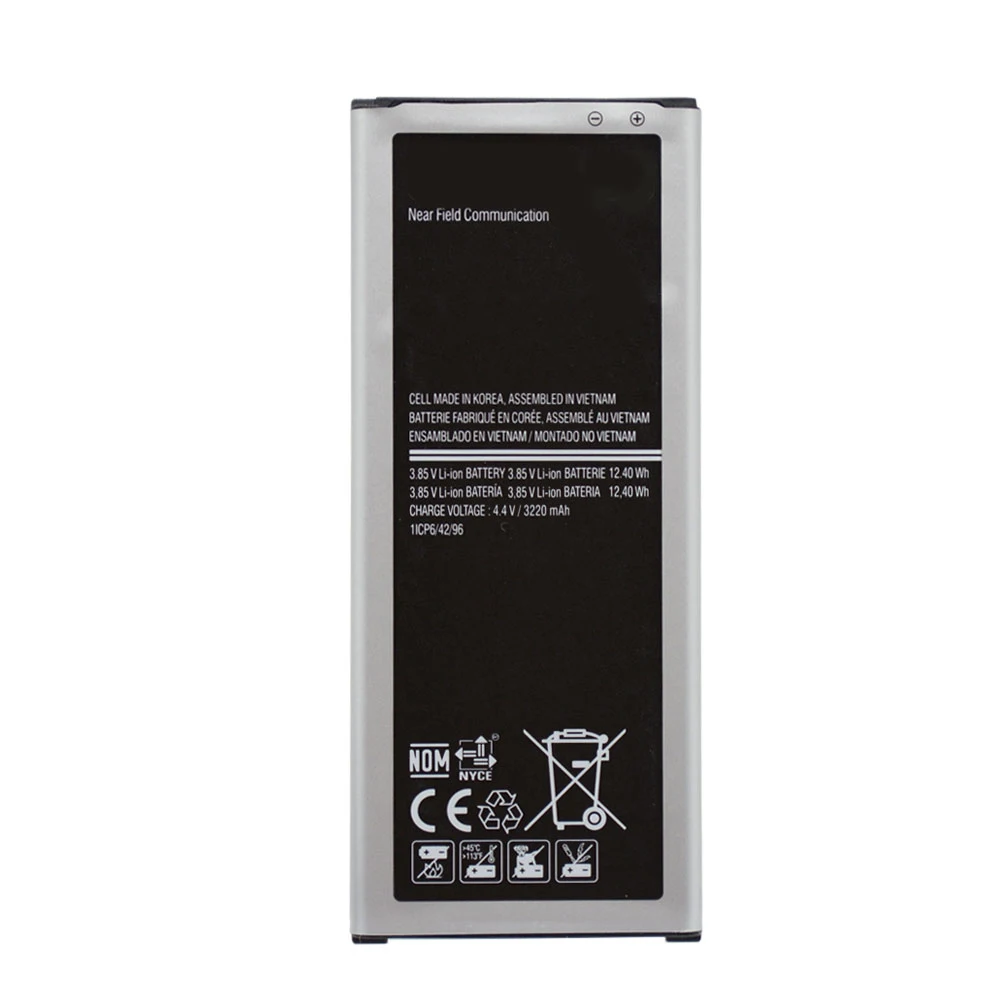 60 шт. Батарея EB-BN910BBE для samsung Galaxy Note 4 N9100 N910A N910U N910F N910H EB-BN910BBU фабрика питания |