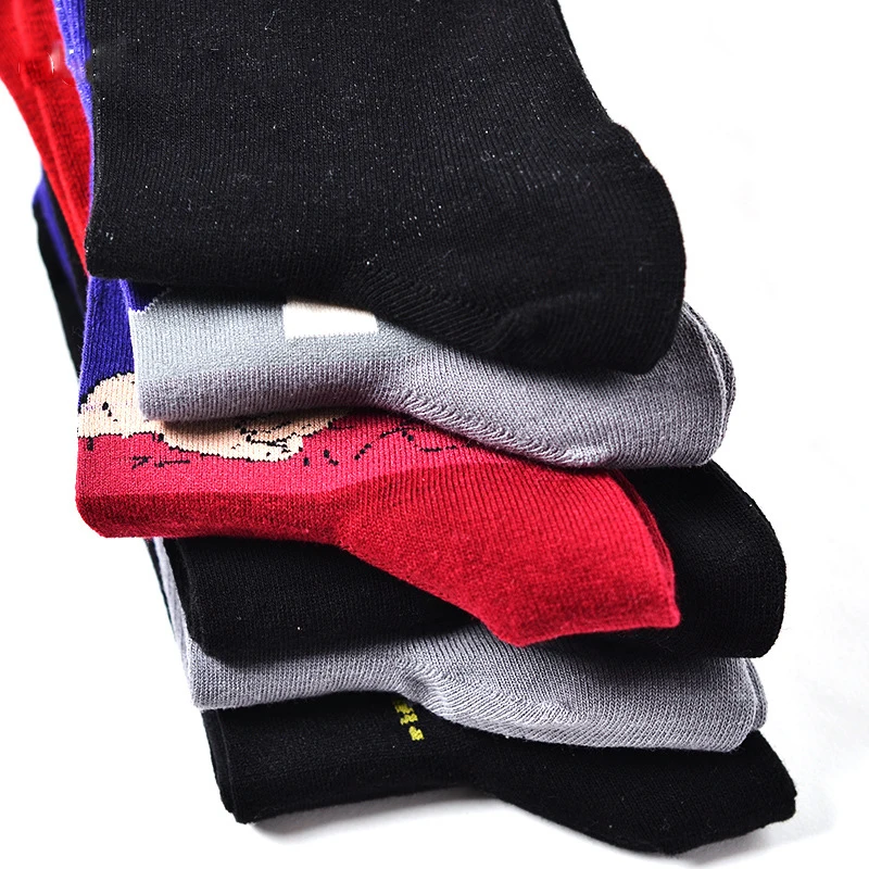 Носки мужские хлопковые с забавными рисунками наполнением | Мужская одежда