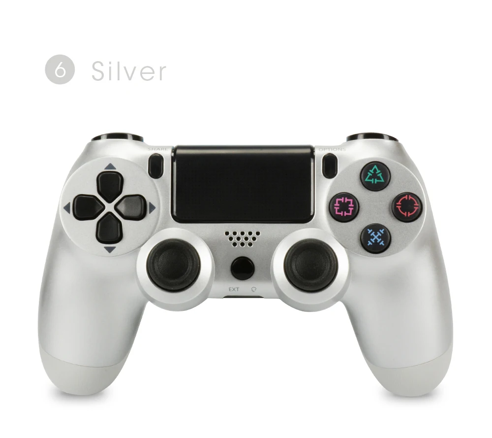 OWLLON Беспроводной контроллер для PS4 беспроводной пульт управления Bluetooth для Игровые приставки 4 Беспроводной Dual Shock Вибрационный джойстик