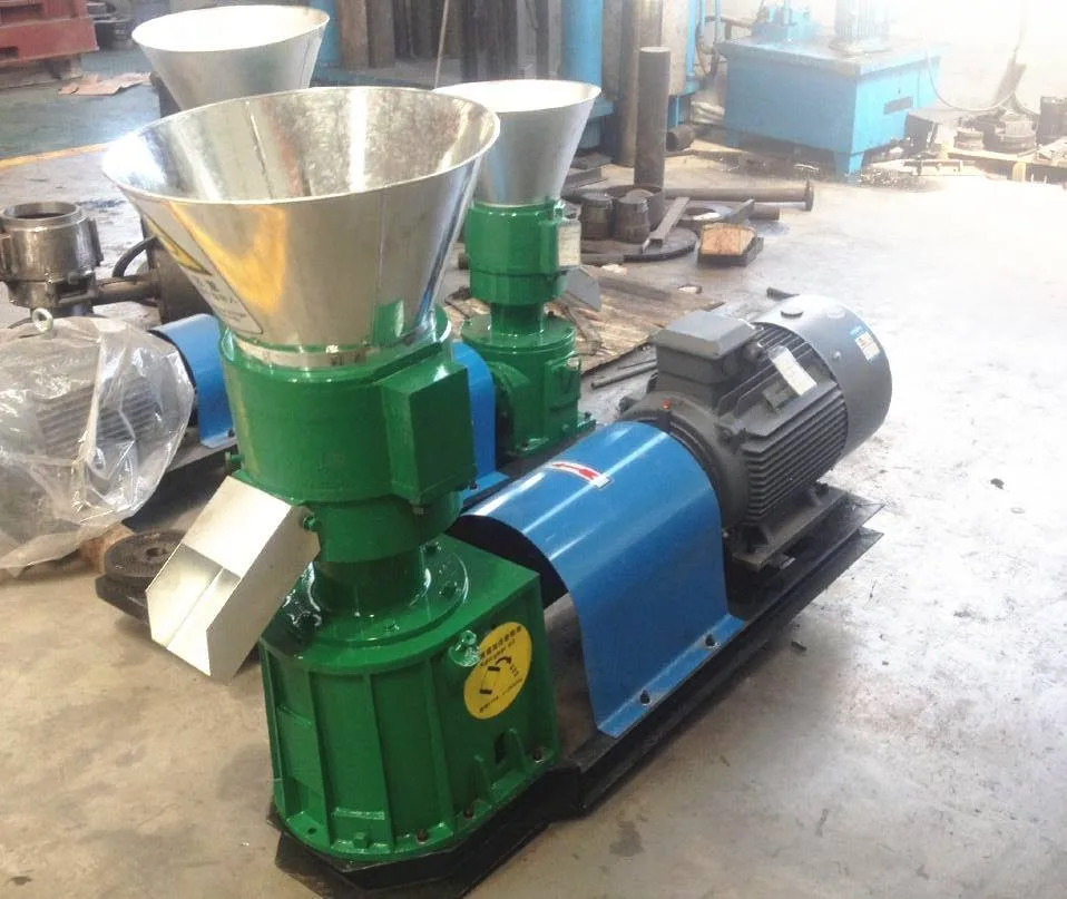 Машина для производства древесных гранул мощностью 15 кВт/машина с двигателем|wood