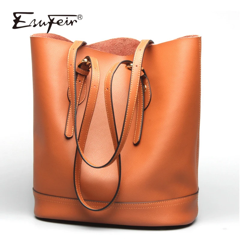 Сумка через плечо ESUFEIR из натуральной кожи вместительная 2019 | Багаж и сумки