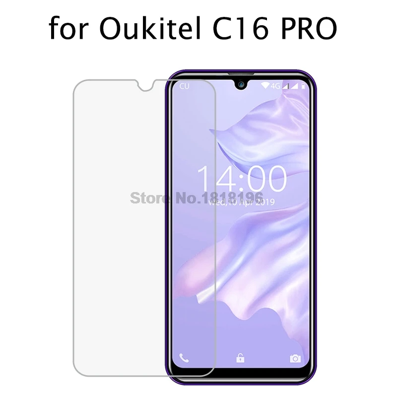 Закаленное стекло для Oukitel C16 PRO 5 71 &quotЗащитная пленка телефона Взрывозащищенная