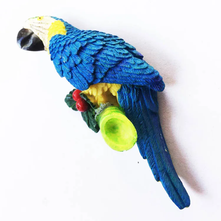 Стикер для холодильника Macaw бразильский пейзаж магниты на холодильник украшение