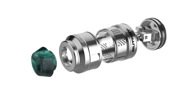 Оригинальный Vandy Vape Mutant RDA tank 1 2 мл с вертикальной установкой 0 39 oh катушка